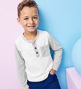 Simple Joys by Carter''s Boys'' 3-Pack Long-Sleeve Shirts