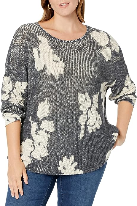 Women's Scattered Florals Sweater