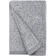 Everplush Diamond Jacquard Bath Towel, (Pack of 1) (30 x 56 in), Dusk (Grey Blue)