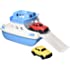 Green Toys Ferry Boat, Blue/White 4C - Pretend Play, Motor Skills, Kids Bath Toy Floating Vehicle. No BPA, phthalates, PVC. D