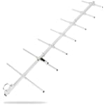 HYSHIKRA UHF Foldable Yagi Antenna, 70CM 400-470Mhz with 7elements 11dBi High Gain Outdoor Base Antenna for Yaesu Kenwood Icom Midland Transceiver