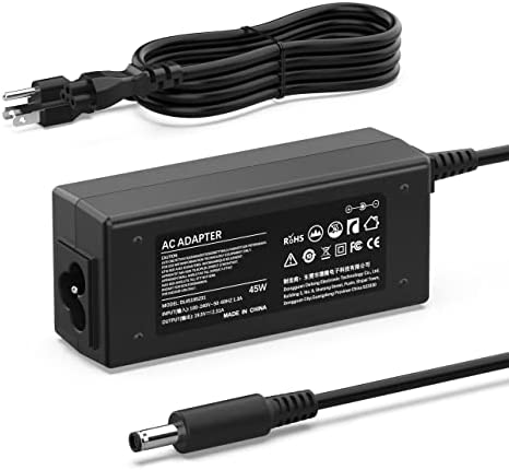 45W Laptop Charger for Dell Inspiron 15 3000 5000 15-3552 3555 3558 3565 3567 5551 5552 5555 5558 5559 5565 5567 5568 5578 7558 7568 7569 7579 19.5V 2.31A AC Adapter Power Supply Cord