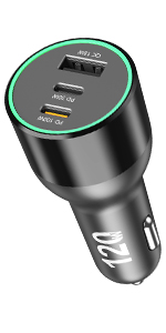 120W USB C Car Charger