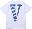 V Letter Shirts Python Snake T-Shirt Casual Crew Neck Short Sleeve Tee Tops Shirt for Men Women Youth