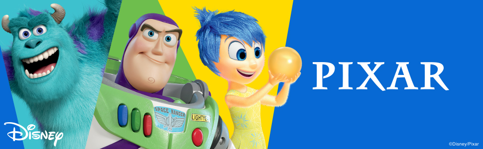 Pixar Logo with Sully, Buzz and Joy