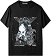 Aelfric Eden Men’s Oversized Japanese Harajuku Anime Shirt Unisex Printed Cool Tee