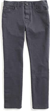 Tommy Hilfiger Men's Adaptive Jeans Straight Adjustable Waist Magnet Buttons