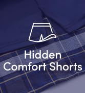 French Toast Feature Hidden Comfort Shorts
