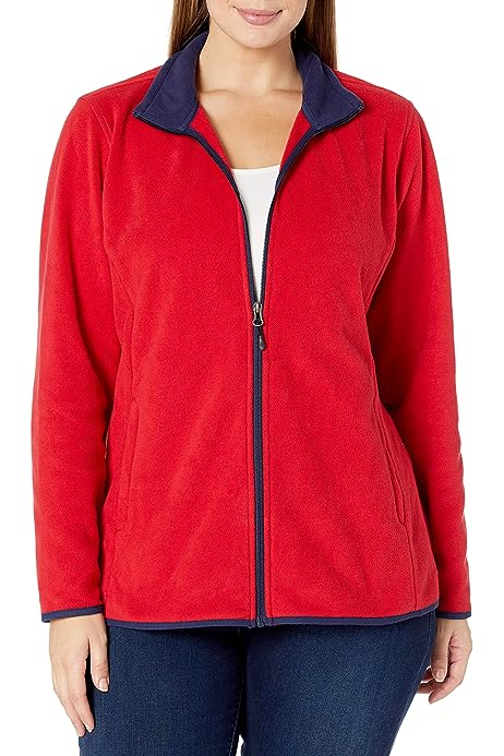 Women's Classic-Fit Full-Zip Polar Soft Fleece Jacket (Available in Plus Size)
