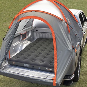 truck tent camping, truck bed air mattress
