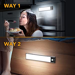 led tube light under cabinet led light cabinet light battery lights for closet sensor light