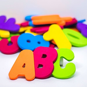 36 pieces letters and numbers