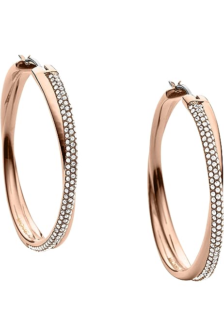 Women's Silver, Rose Gold & Gold Hoop Earrings