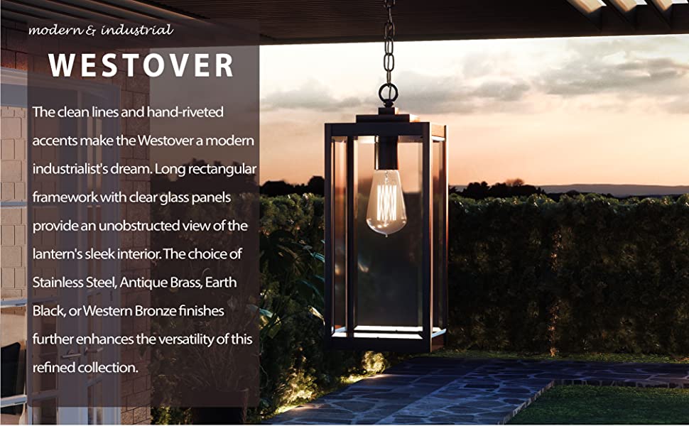 quoizel westover outdoor, porch lighting, patio lighting, portico lighting, post lantern, wall light