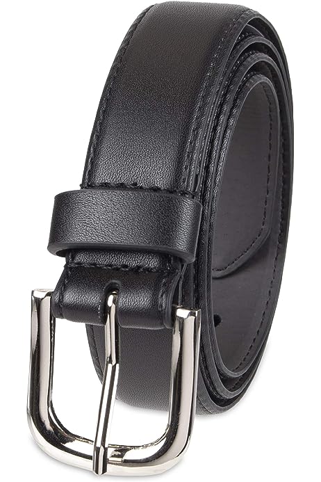 Women's Casual Skinny Jean Belt with Single Prong Buckle (Available in Plus Size)