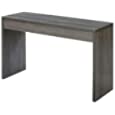 Convenience Concepts Northfield Hall Console Table, Charcoal Gray
