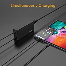 Compatible with almost all USB-C powered devices including laptops,tablets,smartphones and more