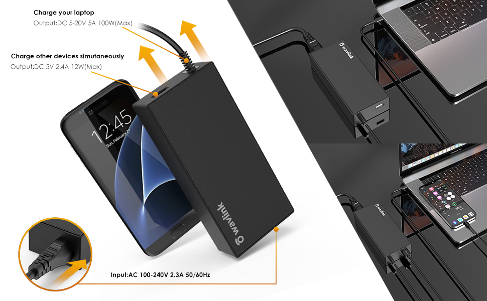 USB C laptop charger