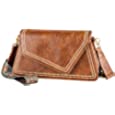 Qwazlfu Crossbody Bags for Women Designer Leather purse Handbags With Adjustable Guitar Strap Shoulder Bags