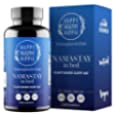 Namastay in Bed Natural Sleep Supplement – Non-Groggy, Non-Addictive, Plant-Based - Gently Sleep All Night and Awaken Re-Energized, 60 Capsules