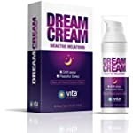 Vitasciences Melatonin Cream 3mg - The Best Natural Sleep Aid, Topical Sleep Cream is a Safe Alternative to Sleeping Pills. Fragrance-Free Lotion. 3 mg