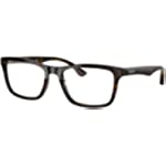 Ray-Ban RX5279 2012 53MM Dark Havana Square Eyeglasses for Men for Women + BUNDLE With Designer iWear Complimentary Eyewear Kit