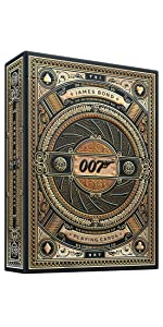 James Bond 007 Playing Cards featuring your favorite gadgets from 007 movies and made in America