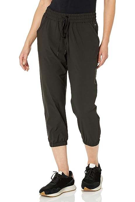Women's Performance Stretch Woven Crop Jogger Pant