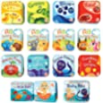 Baby Bath Books Mega Set (Pack of 13 Books) - Educational Waterproof Baby Bathtime Plastic Books for Bath Tub with Animals, Colors, Numbers and ABC Letters - Learning Toy Books for Babies and Toddlers