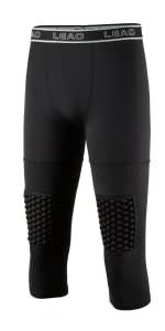 LEAO Youth Boys 3/4 Compression Pants