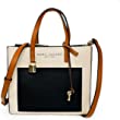 Marc Jacobs M0016132 Mini Grind Sandshell Cream/Black/Brown Women's Satchel Tote Bag