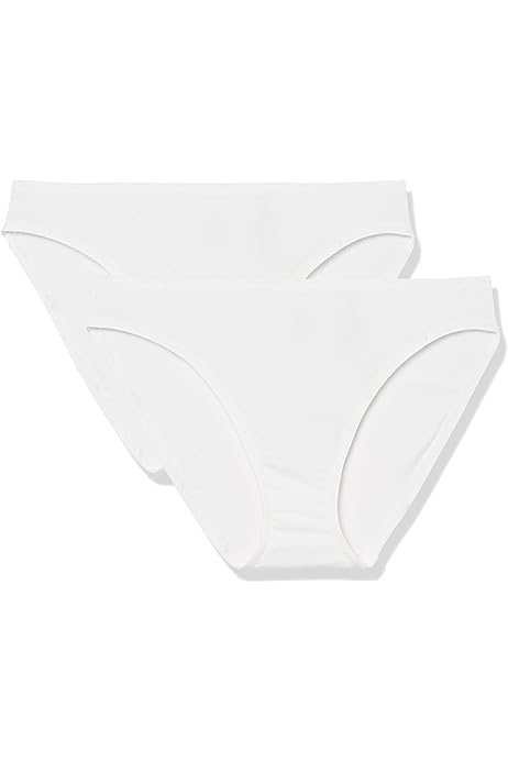 Women's Super Soft Cotton Bikini Brief Underwear, Pack of 2
