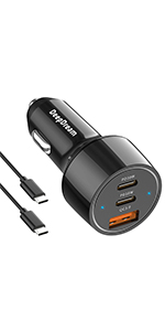 usb c car charger