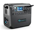 BLUETTI Portable Power Station AC200MAX, 2048Wh LiFePO4 Battery Backup, Expandable to 8192Wh w/ 4 2200W AC Outlets (4800W Peak), 30A RV Output, Solar Generator for Outdoor Camping, Home Use, Emergency