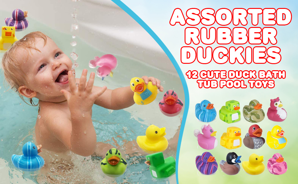 Assorted Rubber Duckies