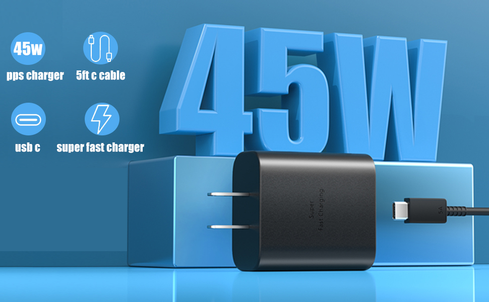 samsung super fast charger type c