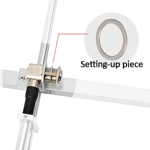 Base Directional Antenna Yagi UHF 450-470 MHz 5 Elements 9.2 dBd, mount, BR6355