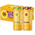 Izze Sparkling Water Lemonade Variety Pack, 8.4 Fl Oz (Pack of 24), 201.6 Fl Oz