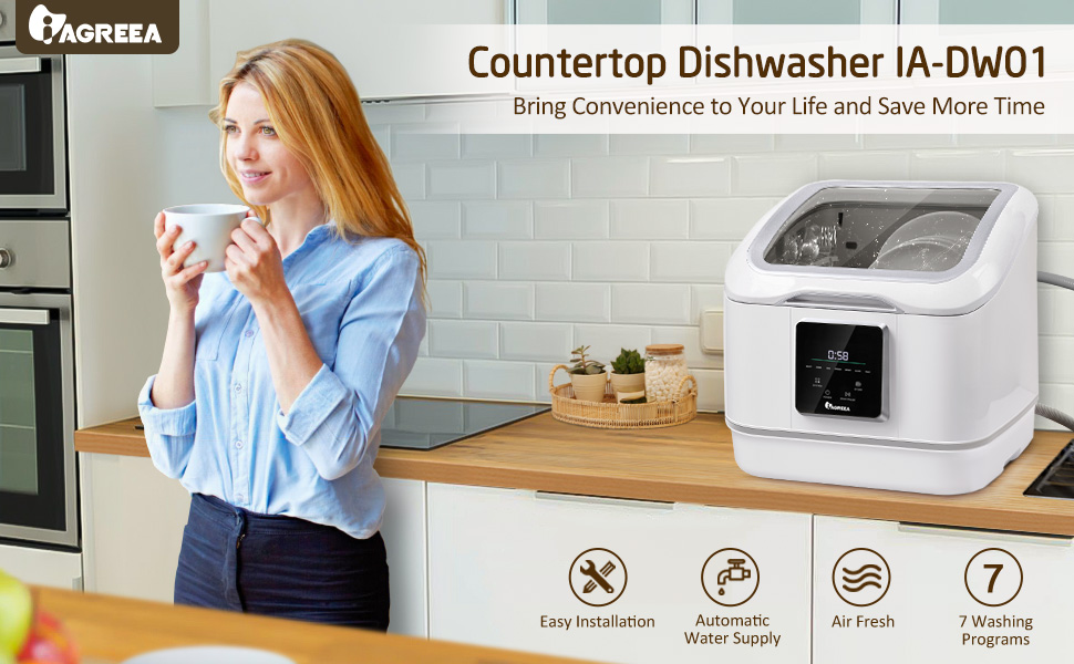 Countertop dishwasher IA-DW01
