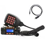 QYT KT-8900 20W Dual Band 2m/70cm Mobile Radios Car Transceiver with Cable