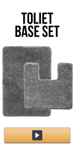 toilet base set rug