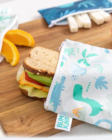 Reusable cloth snack bags