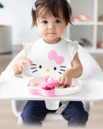 Hello Kitty baby bibs and dishes
