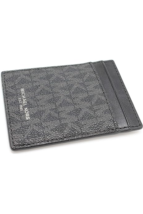 Men’s Leather Gifting Money Clip Card Case Box Set Black