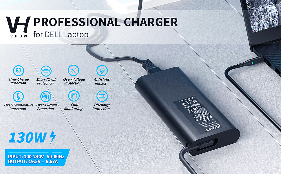 dell laptop charger 130w