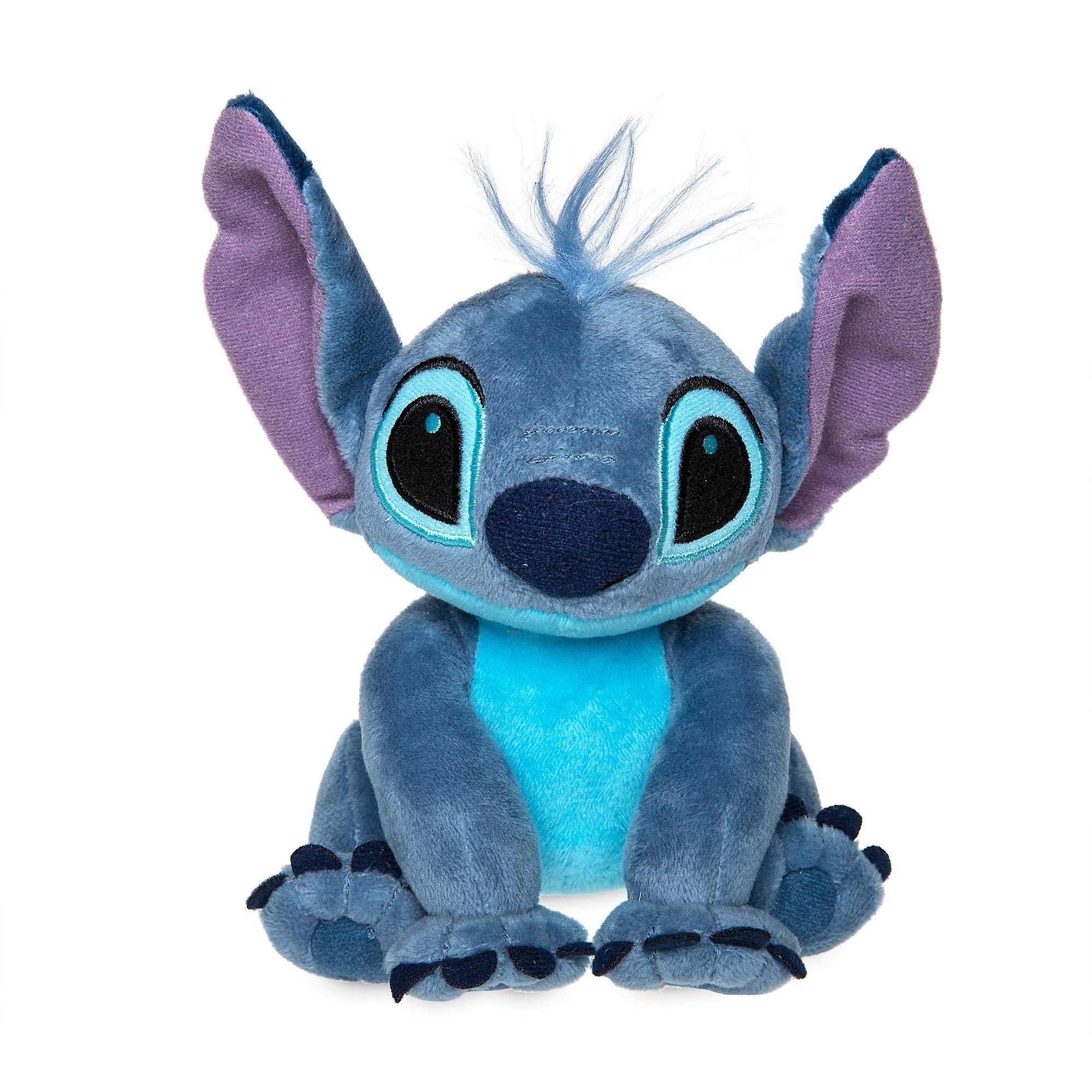 Disney Stitch Plush - Mini Bean Bag, Lilo and Stitch, Cuddly Alien Soft Toy with Big Floppy Ears and Fuzzy Texture, Suitable for All Ages 0+