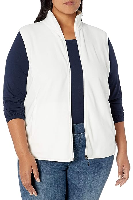 Women's Classic-Fit Sleeveless Polar Soft Fleece Vest (Available in Plus Size)