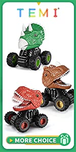 3 pack dinosaur cars