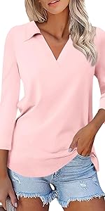 pink tops for woman