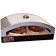 Camp Chef Artisan Outdoor Pizza Oven, 16&quot; Two Burner Accessory, Ceramic Pizza Stone, 16 in. x 24 in. x 9 in